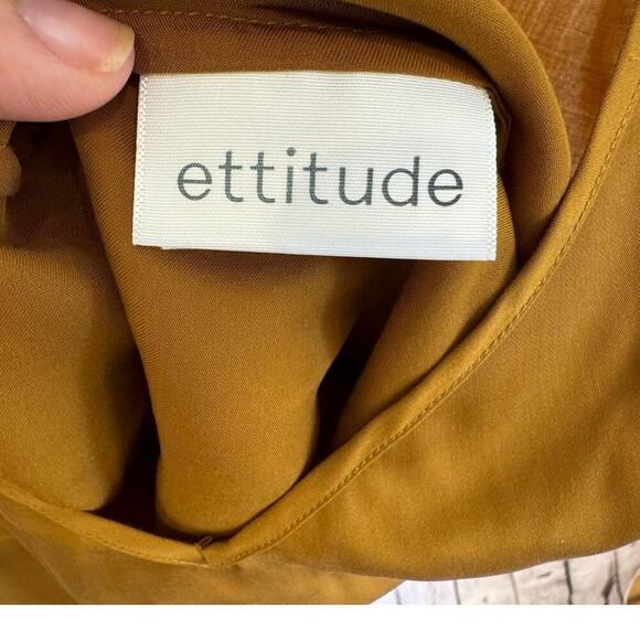 ettitude Bamboo Camisole Pajama Top in Bronze Size XXL NWT - Picture 7 of 9